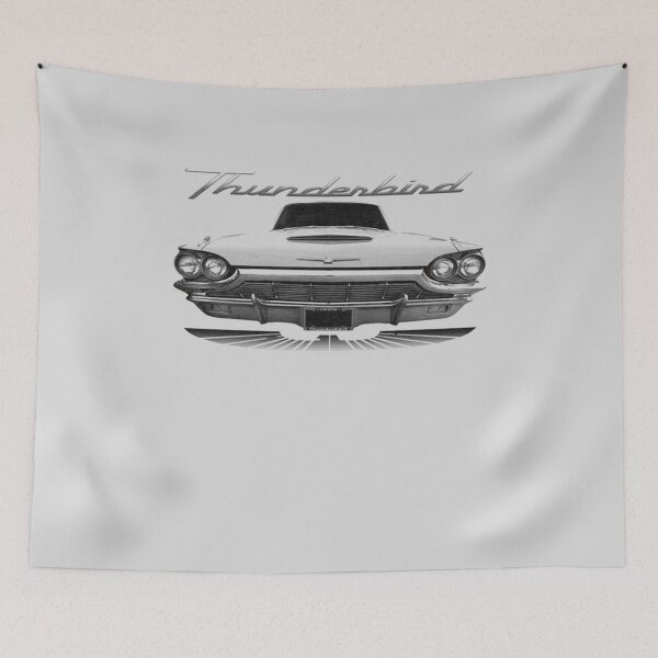Item preview, 1965 TBird White Classic Guys  Unisex Tee Summer Shirt For Men - Basic Trendy Classic Tee Women - Hot designed and sold by kuchelbcosjly.