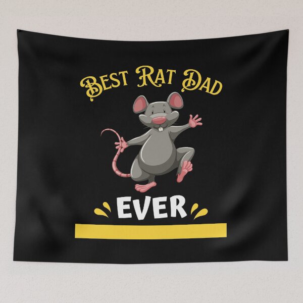 Item preview, Best Rat Dad Ever Funny Pet Rat Gift designed and sold by Alieso.