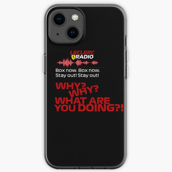 Charles Leclerc Radio Monaco Coque souple iPhone