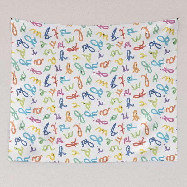 Item preview, Fun ABC cute cursive letters designed and sold by camilacarvalho.