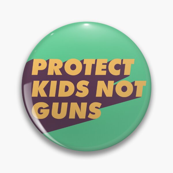 Item preview, Protect Kids Not Guns Purple and Green Sticker designed and sold by Tender Riot Stickers.
