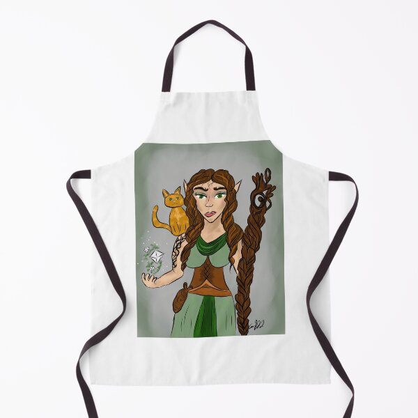 Item preview, Half Elf Cleric designed and sold by TheArtOfCJ.