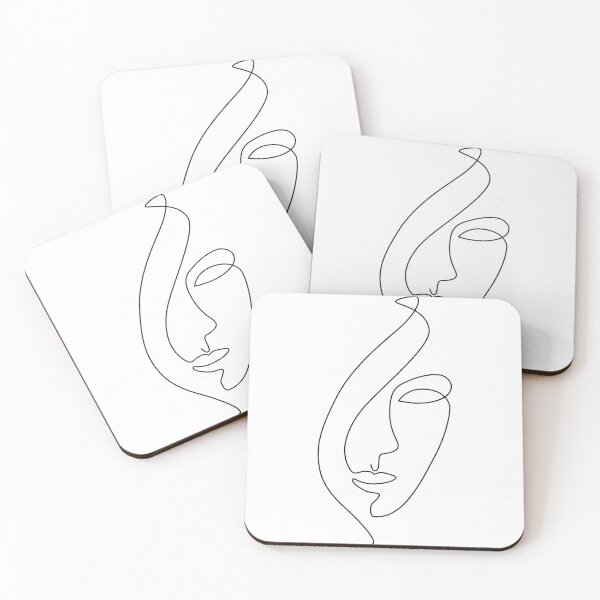 Item preview, One Line Woman Face designed and sold by Weird0Art.