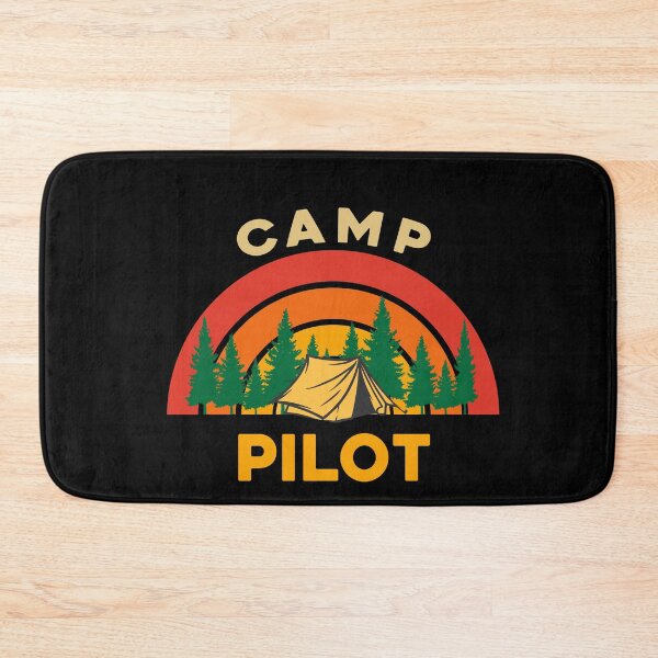Item preview, Camp Pilot Design for Camping Lovers designed and sold by sleeksy.