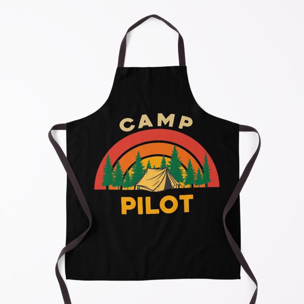 Item preview, Camp Pilot Design for Camping Lovers designed and sold by sleeksy.