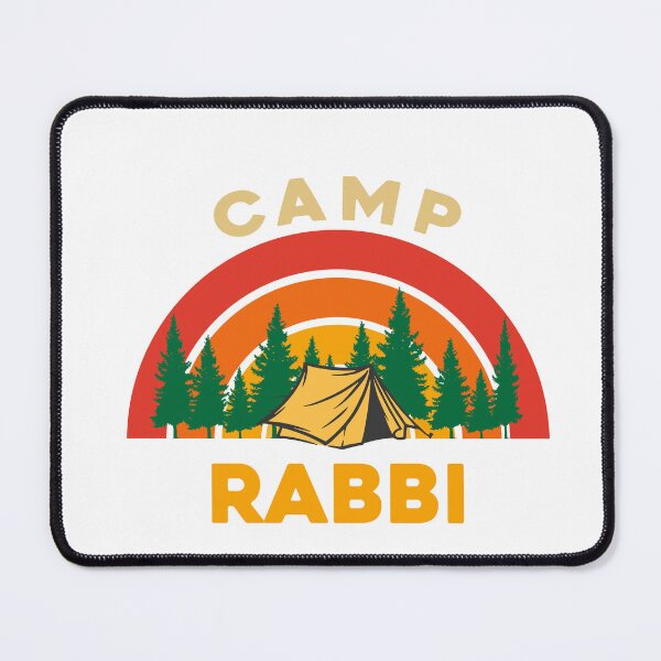 Item preview, Camp Rabbi Design for Camping Lovers designed and sold by sleeksy.