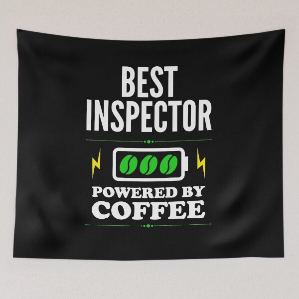 Item preview, Best Inspector Powered By Coffee for Inspector designed and sold by SVPOD.
