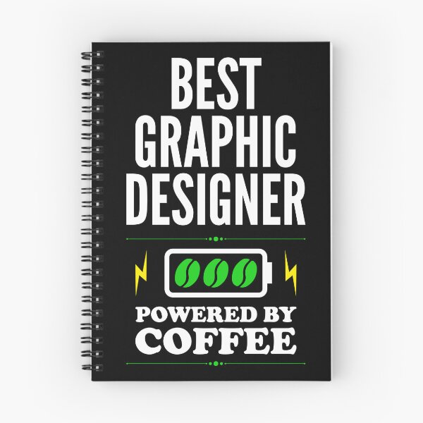 Artikelvorschau, Bester Grafikdesigner Powered By Coffee für Grafikdesigner entworfen und verkauft von SVPOD.