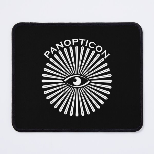 Item preview, Panopticon, all seeing eye | white lines designed and sold by camisariasj.