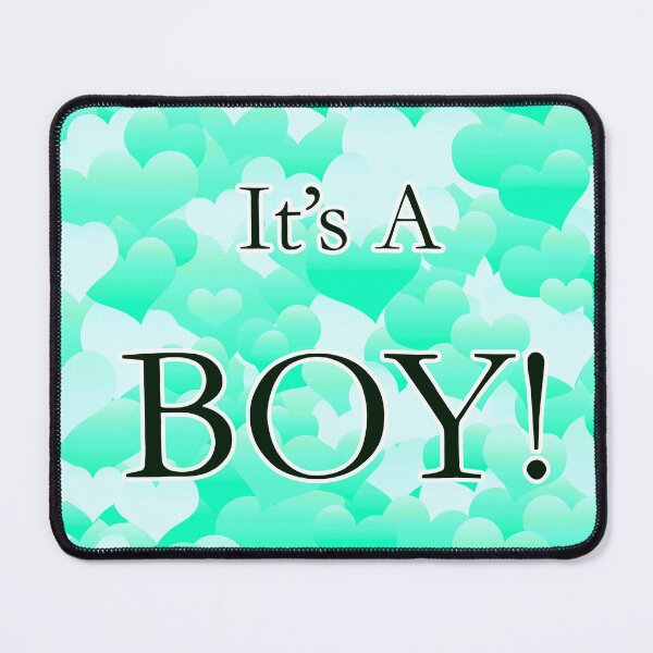 Item preview, It's A Boy! Light Greens designed and sold by blakcirclegirl.