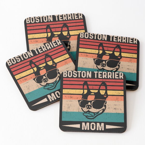 Item preview, Boston Terrier Dog Mom The Walking Mom Evolution Dog Walker Essential Love Pet Love Dog Gift Premium Apparel Funny Holiday Xmas designed and sold by DesignByHeartUK.