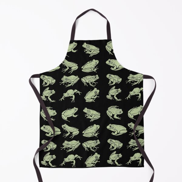 Item preview, Frogs - Froggo Amphibian Print Pattern designed and sold by RoughShirts.
