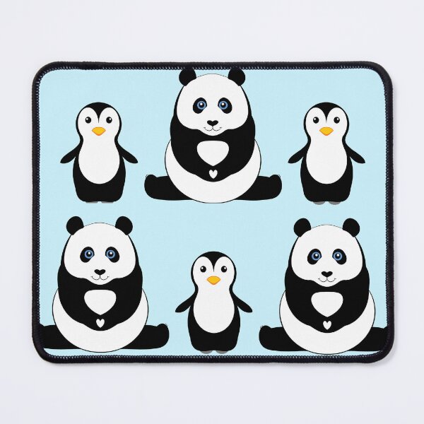Item preview, PANDAS & PENGUINS designed and sold by Jean Gregory Evans.
