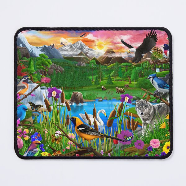 Item preview, Yellowstone National Park designed and sold by GeraldNewtonArt.