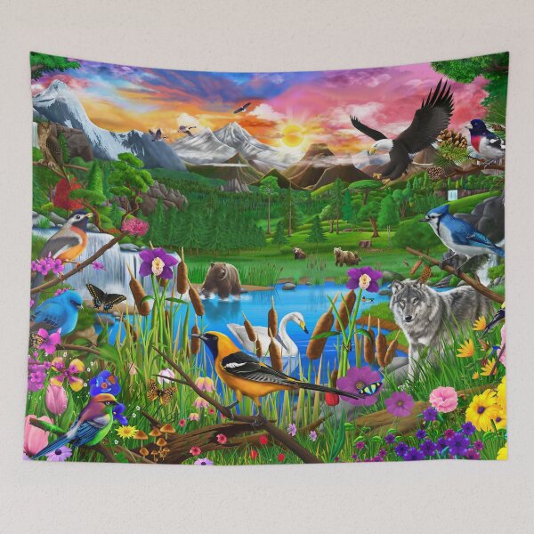 Item preview, Yellowstone National Park designed and sold by GeraldNewtonArt.