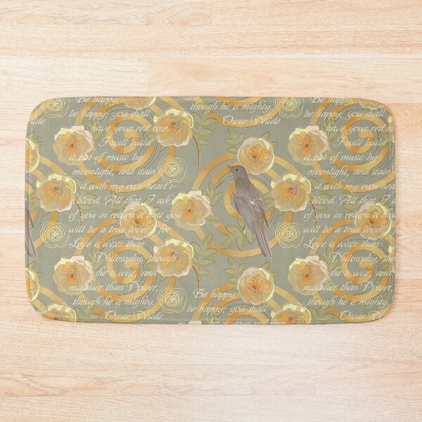 Item preview, rose and nightingale love quote designed and sold by Victoria Alferonok.