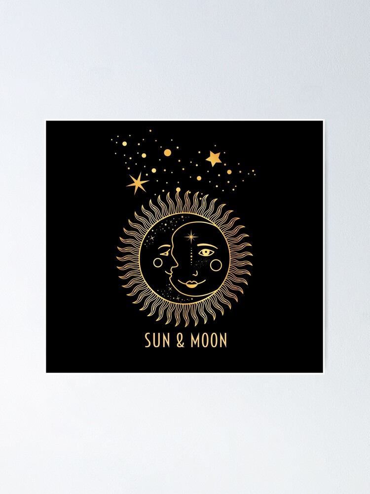 Sun & Moon Poster