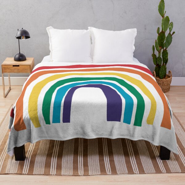 Artikelvorschau, LGBTQ-Stolz Wonky Rainbow entworfen und verkauft von JessDaniArt.