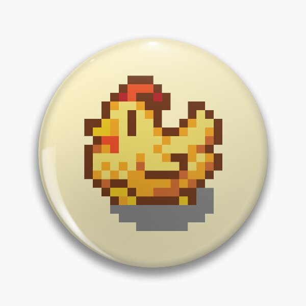 Item preview, Stardew Valley Gold Chicken and Chicks designed and sold by aiya-pixels.