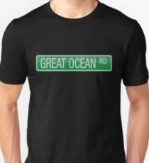 020 Great Ocean Road street sign Unisex T-Shirt