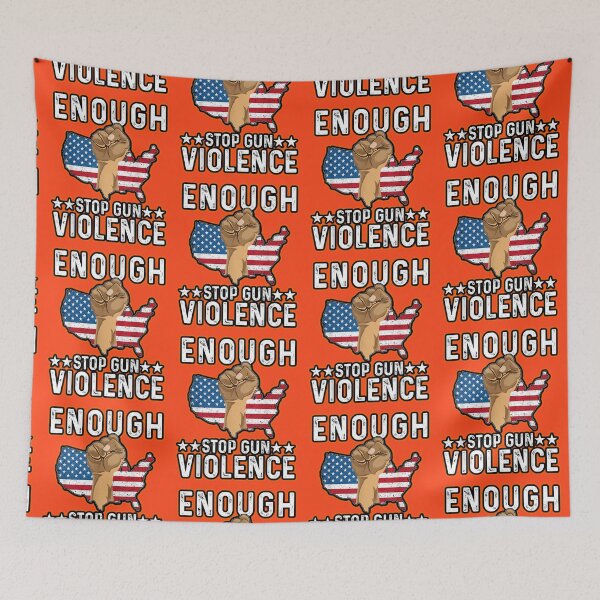 Item preview, Enough End Gun Violence Awareness Day Wear Orange designed and sold by WoodburyLake.