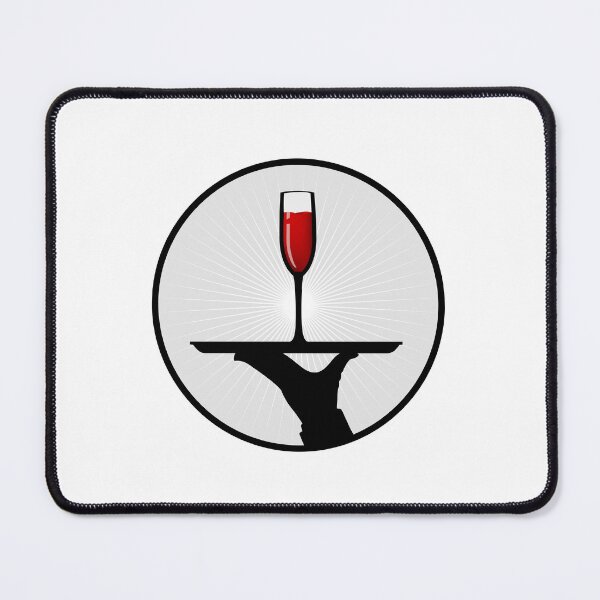 Item preview, Waiter Serving Red Wine designed and sold by Teenker.