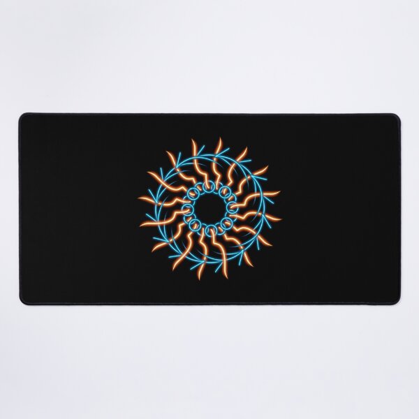 Item preview, Mandala of lights and circles, abstract art designed and sold by Meo Design.