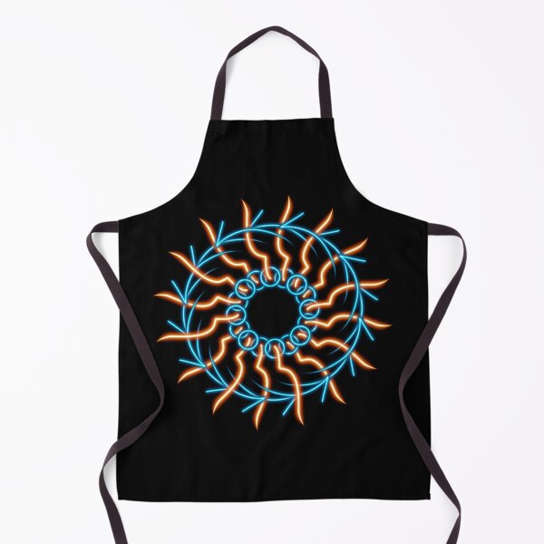 Item preview, Mandala of lights and circles, abstract art designed and sold by Meo Design.