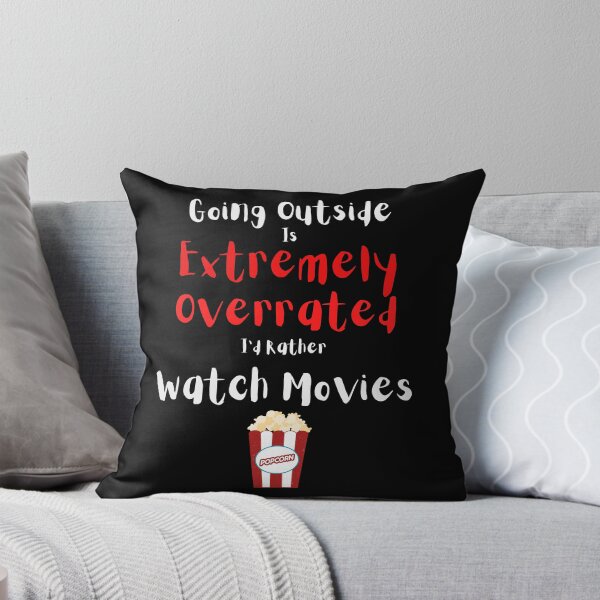 Item preview, Going Outside Is Extremely Overrated Id Rather Watch Movies designed and sold by 503designs.