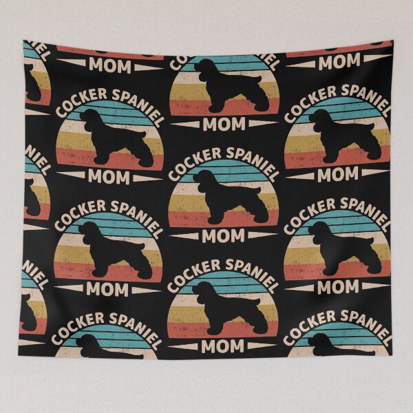 Item preview, Cocker Spaniel Dog Mom The Walking Mom Evolution Dog Walker Essential Love Pet Love Dog Gift Premium Apparel Funny Holiday Xmas designed and sold by DesignByHeartUK.