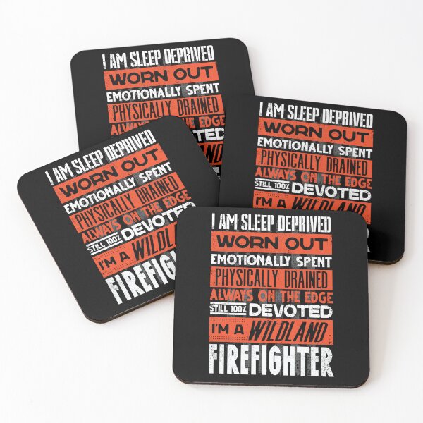 Item preview, Wildland Firefighter Firefighting Fireman Quote designed and sold by ShopTheStyle.