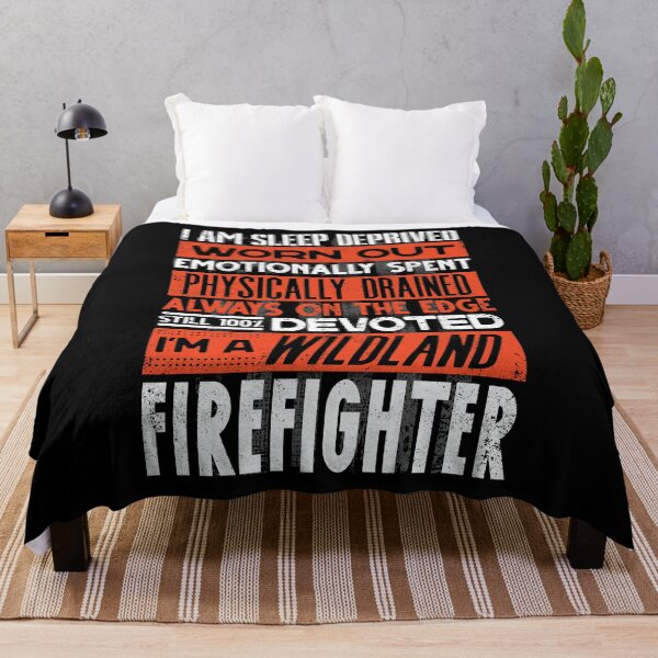 Item preview, Wildland Firefighter Firefighting Fireman Quote designed and sold by ShopTheStyle.