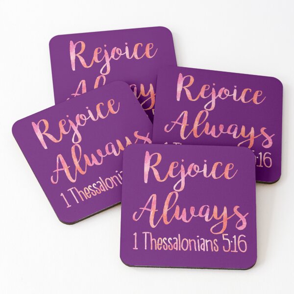 Item preview, Rejoice Always designed and sold by baileyvannatta.