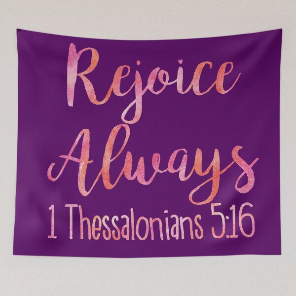 Item preview, Rejoice Always designed and sold by baileyvannatta.