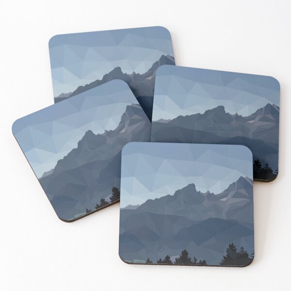Item preview, Watzmann Lowpoly Illustration Artwork - Berchtesgaden - Alps designed and sold by xP42.