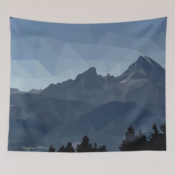 Item preview, Watzmann Lowpoly Illustration Artwork - Berchtesgaden - Alps designed and sold by xP42.