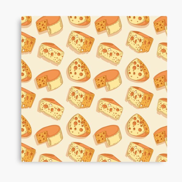Item preview, cheese pattern designed and sold by stickers-packs.