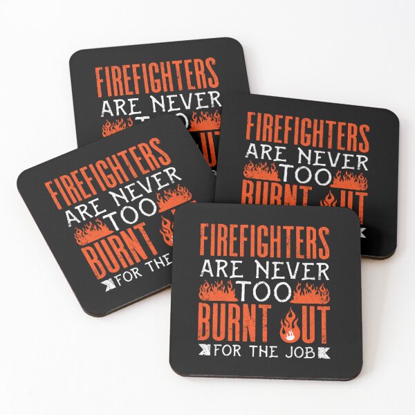Item preview, Wildland Firefighter Firefighting Fireman Too Burnt Out Pun designed and sold by ShopTheStyle.