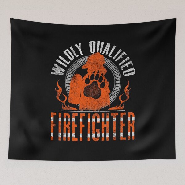 Item preview, Wildland Firefighter Firefighting Fireman Wildly Qualified designed and sold by ShopTheStyle.