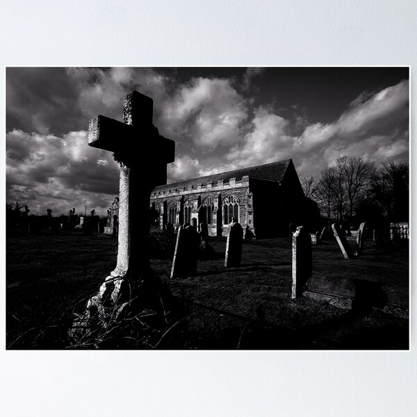 Item preview, Dark clouds over Grave Yard designed and sold by kitlew.