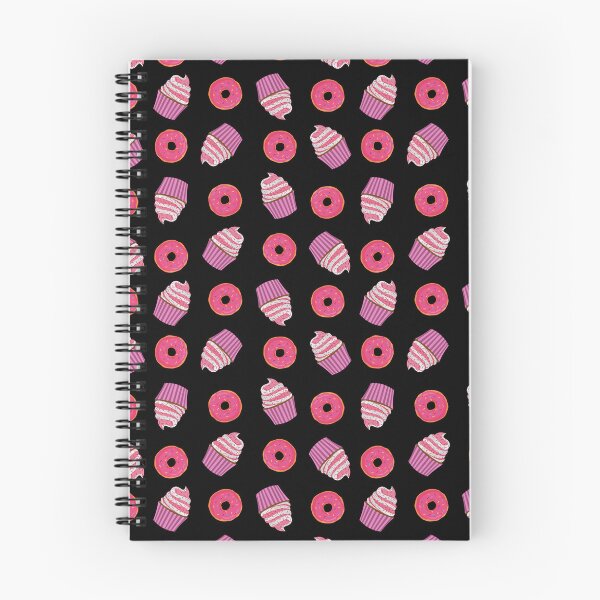 Item preview, cupcake and donuts pattern designed and sold by stickers-packs.