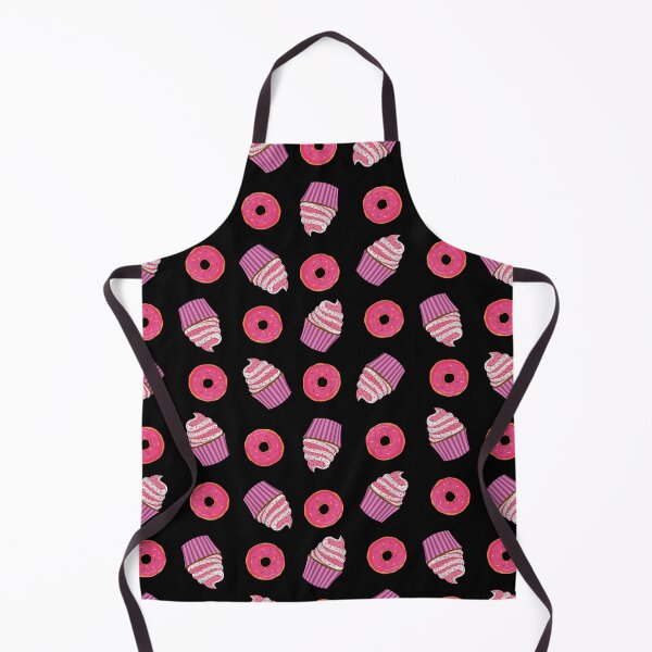 Item preview, cupcake and donuts pattern designed and sold by stickers-packs.
