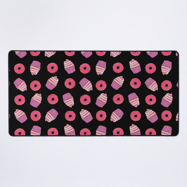 Item preview, cupcake and donuts pattern designed and sold by stickers-packs.