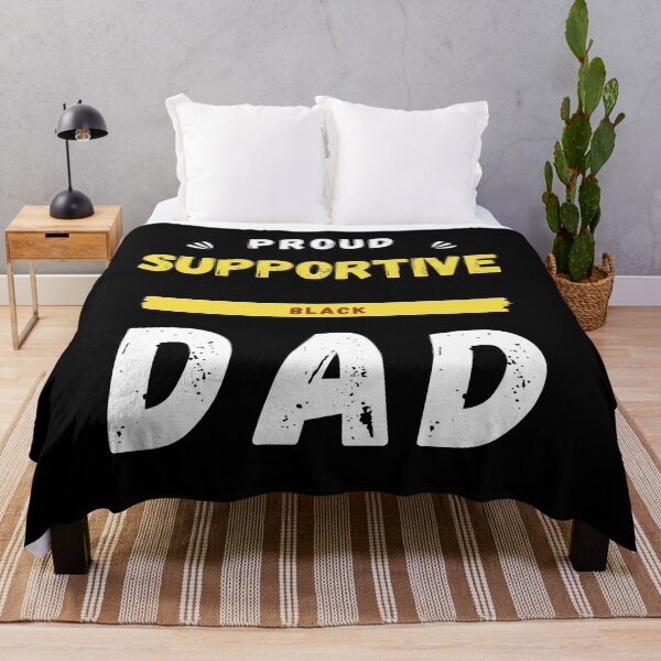 Item preview, Proud Supportive Black Dad Father's Day designed and sold by Alieso.
