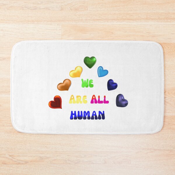 Item preview, We Are All Human  designed and sold by Puns-N-Such.