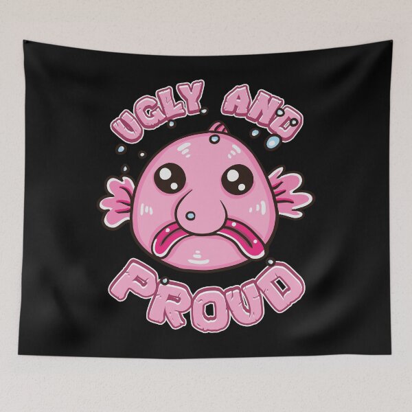 Item preview, Ugly and Proud Funny Blobfish designed and sold by wrestletoys.
