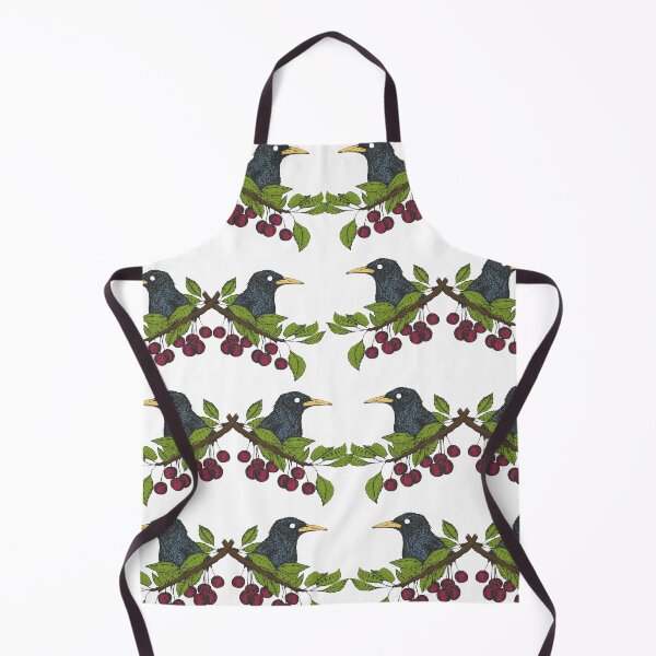 Item preview, Vintage Cherry and a Bird Pattern Retro Collection Seamless Pattern  designed and sold by tagmoj.