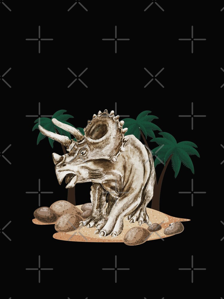 Thumbnail 4 of 4, iPhone Case, Dinosaur with Rocks designed and sold by HappyLifeCreate.