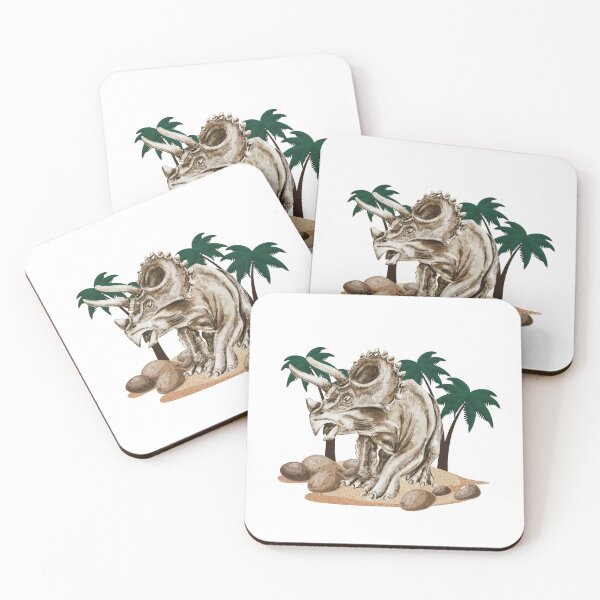 Item preview, Dinosaur with Rocks designed and sold by HappyLifeCreate.