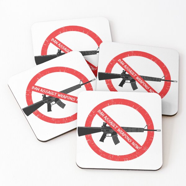 Item preview, Ban Assault Weapons Now designed and sold by Maxwell-More.